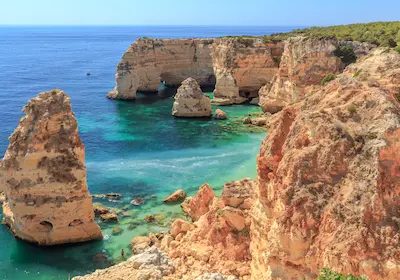 Ghid Algarve — Praia da Marinha