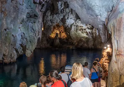 Grotta dello Smeraldo, Conca dei Marini — Amalfi Coast charter holiday