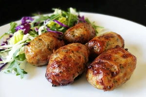 Souvlaki and Sheftalia — Paphos charter holiday, Cyprus