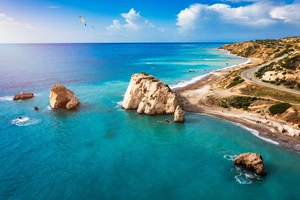 Aphrodite's Rock — Paphos charter holiday, Cyprus
