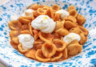 Orecchiette with cime di rapa — Puglia charter holiday