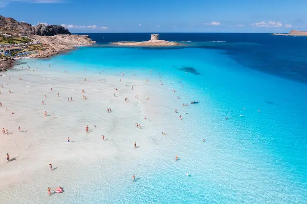 Sardinia guide — Spiaggia La Pelosa — Stintino