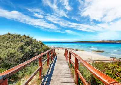 Spiaggia della Pelosa — Stintino — Sardinia charter holiday