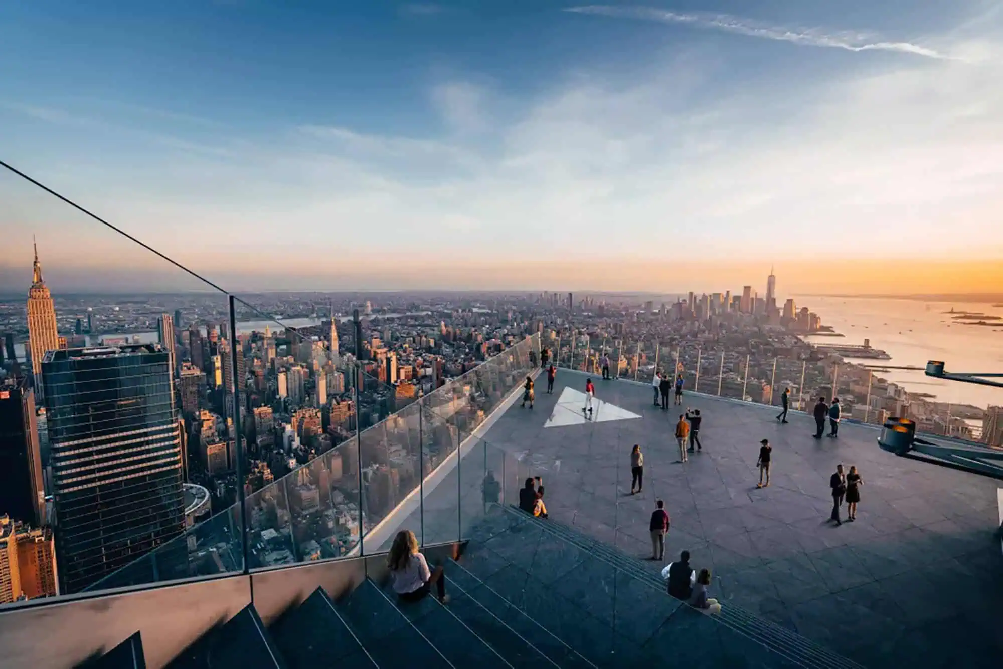 Bilete atracții New York — The Edge Observation Deck, platformă 360° deasupra Hudson Yards